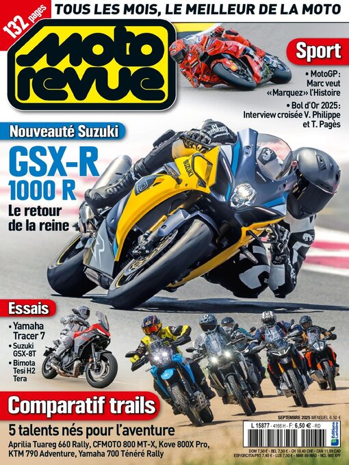 Title details for Moto Revue by Editions Lariviere SAS - Available